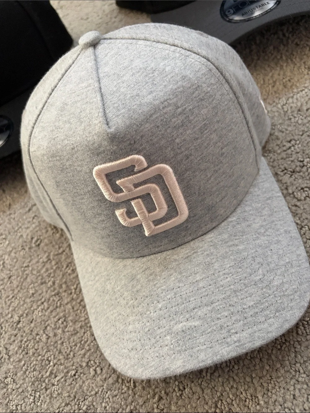 New Era San Diego Padres 9FORTY Caps - Black & Gray Heather Bundle